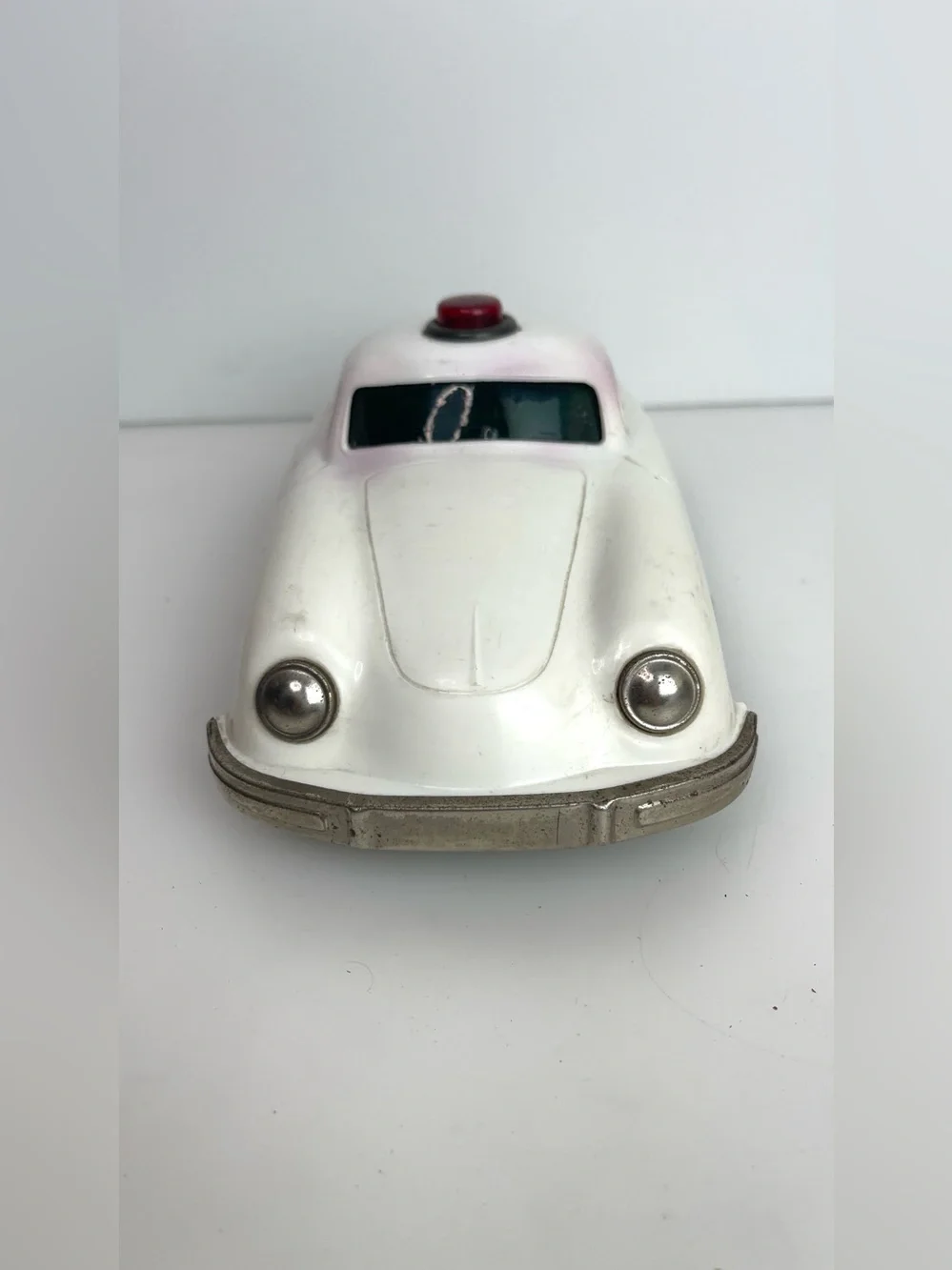 Vintage 1960s Porsche 356 Polizei Police friction car toy collectible